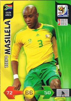 2010 Panini Adrenalyn XL World Cup (International Edition) #NNO Tsepo Masilela Front