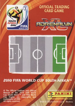 2010 Panini Adrenalyn XL World Cup (International Edition) #NNO Benni McCarthy Back
