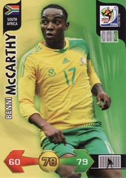 2010 Panini Adrenalyn XL World Cup (International Edition) #NNO Benni McCarthy Front