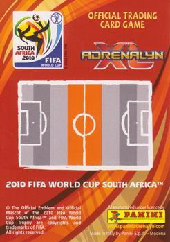 2010 Panini Adrenalyn XL World Cup (International Edition) #NNO Milos Krasic Back