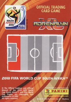 2010 Panini Adrenalyn XL World Cup (International Edition) #NNO Jonathan Bornstein Back