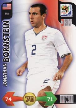 2010 Panini Adrenalyn XL World Cup (International Edition) #NNO Jonathan Bornstein Front