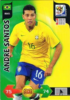 2010 Panini Adrenalyn XL World Cup (International Edition) #NNO Andre Santos Front