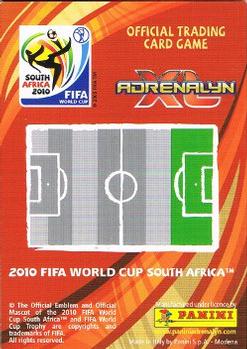 2010 Panini Adrenalyn XL World Cup (International Edition) #NNO Luis Fabiano Back