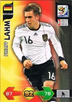 2010 Panini Adrenalyn XL World Cup (International Edition) #NNO Philipp Lahm Front