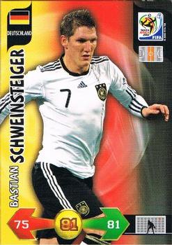 2010 Panini Adrenalyn XL World Cup (International Edition) #NNO Bastian Schweinsteiger Front