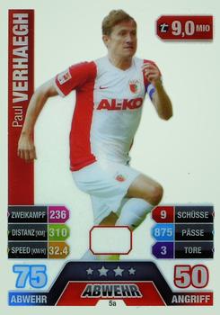 2014-15 Topps Match Attax Bundesliga #5a Paul Verhaegh Front