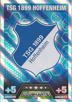 2014-15 Topps Match Attax Bundesliga #145 TSG 1899 Hoffenheim Clubkarte Front