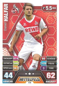 2014-15 Topps Match Attax Bundesliga #174 Daniel Halfar Front