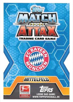 2014-15 Topps Match Attax Bundesliga #248 Franck Ribery Back