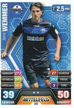 2014-15 Topps Match Attax Bundesliga #262 Jens Wemmer Front