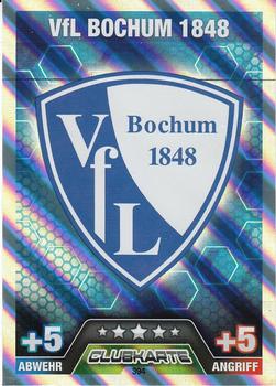 2014-15 Topps Match Attax Bundesliga #394 VfL Bochum 1848 Clubkarte Front