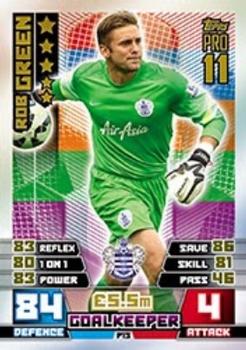 2014-15 Topps Match Attax Premier League - Pro 11 #P13 Rob Green Front