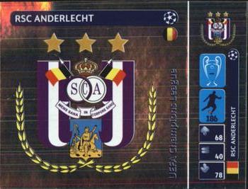 2014-15 Panini UEFA Champions League Stickers #20 RSC Anderlecht Front