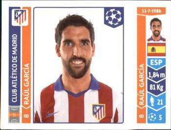 2014-15 Panini UEFA Champions League Stickers #52 Raul Garcia Front