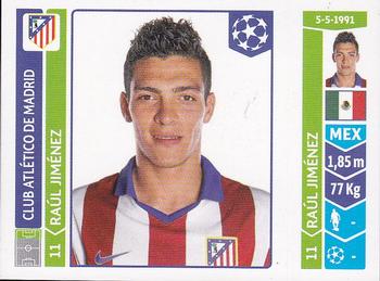 2014-15 Panini UEFA Champions League Stickers #54 Raul Jimenez Front