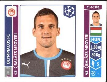 2014-15 Panini UEFA Champions League Stickers #84 Balazs Megyeri Front