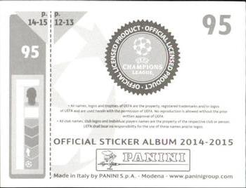 2014-15 Panini UEFA Champions League Stickers #95 Ricardinho Back