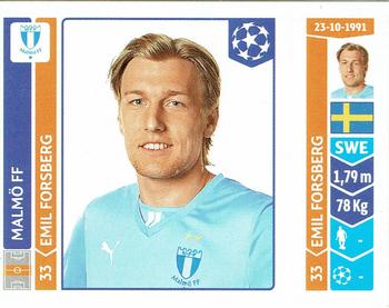 2014-15 Panini UEFA Champions League Stickers #99 Emil Forsberg Front