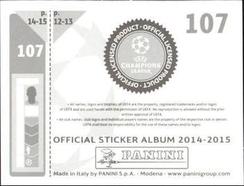 2014-15 Panini UEFA Champions League Stickers #107 Isaac Kiese Thelin Back