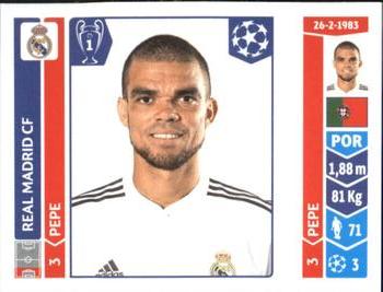 2014-15 Panini UEFA Champions League Stickers #112 Pepe Front