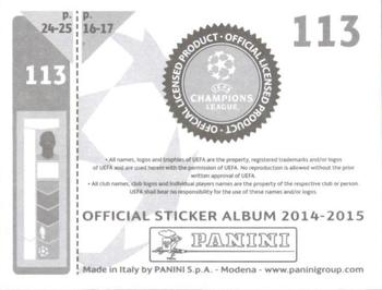 2014-15 Panini UEFA Champions League Stickers #113 Marcelo Back