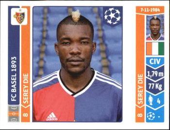 2014-15 Panini UEFA Champions League Stickers #140 Serey Die Front