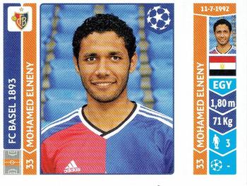 2014-15 Panini UEFA Champions League Stickers #141 Mohamed Elneny Front