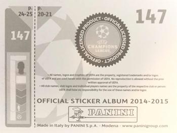 2014-15 Panini UEFA Champions League Stickers #147 Martin Skrtel Back