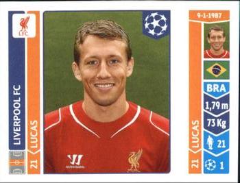 2014-15 Panini UEFA Champions League Stickers #159 Lucas Front