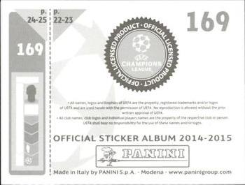 2014-15 Panini UEFA Champions League Stickers #169 Fabio Espinho Back