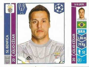 2014-15 Panini UEFA Champions League Stickers #181 Julio Cesar Front
