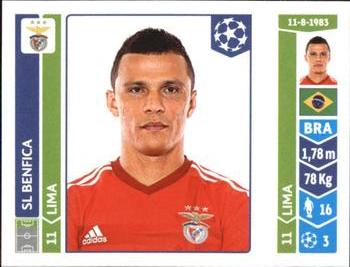 2014-15 Panini UEFA Champions League Stickers #190 Lima Front