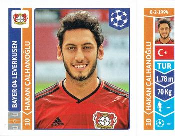 2014-15 Panini UEFA Champions League Stickers #225 Hakan Calhanoglu Front
