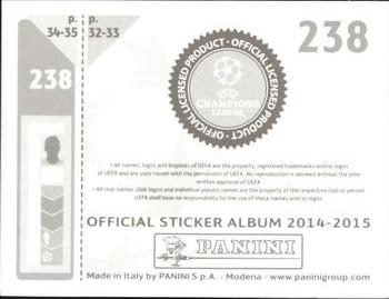 2014-15 Panini UEFA Champions League Stickers #238 Aymen Abdennour Back