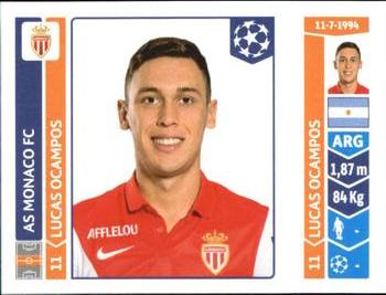 2014-15 Panini UEFA Champions League Stickers #243 Lucas Ocampos Front