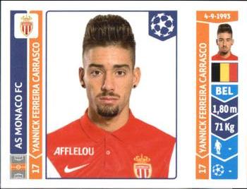 2014-15 Panini UEFA Champions League Stickers #245 Yannick Ferreira Carrasco Front