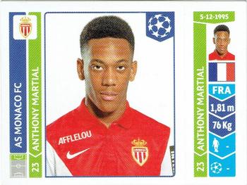 2014-15 Panini UEFA Champions League Stickers #252 Anthony Martial Front