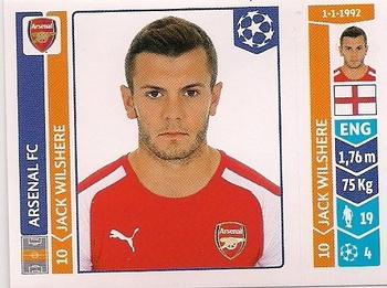 2014-15 Panini UEFA Champions League Stickers #258 Jack Wilshere Front