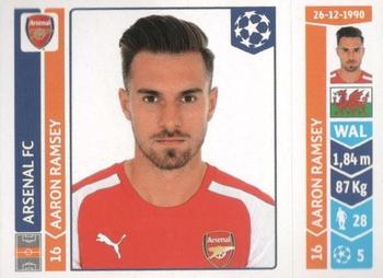2014-15 Panini UEFA Champions League Stickers #260 Aaron Ramsey Front