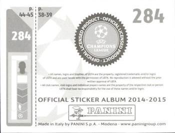 2014-15 Panini UEFA Champions League Stickers #284 Sebastian Kehl Back