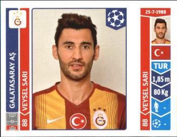 2014-15 Panini UEFA Champions League Stickers #290 Veysel Sari Front