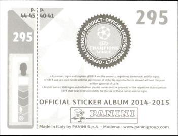 2014-15 Panini UEFA Champions League Stickers #295 Felipe Melo Back
