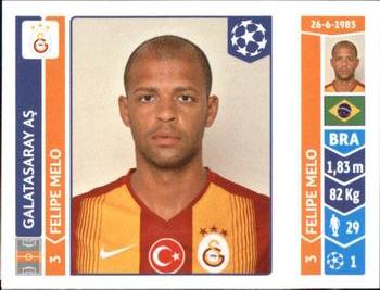 2014-15 Panini UEFA Champions League Stickers #295 Felipe Melo Front