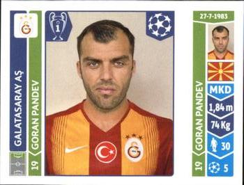2014-15 Panini UEFA Champions League Stickers #298 Goran Pandev Front