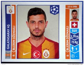 2014-15 Panini UEFA Champions League Stickers #302 Blerim Dzemaili Front