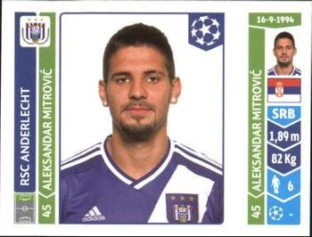 2014-15 Panini UEFA Champions League Stickers #317 Aleksandar Mitrovic Front