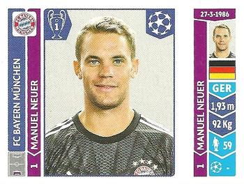2014-15 Panini UEFA Champions League Stickers #345 Manuel Neuer Front