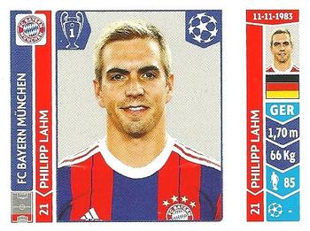 2014-15 Panini UEFA Champions League Stickers #346 Philipp Lahm Front