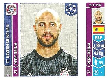 2014-15 Panini UEFA Champions League Stickers #356 Pepe Reina Front